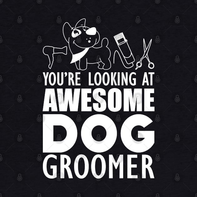 Dog Groomer - You are looking at awesome dog groomer w by KC Happy Shop